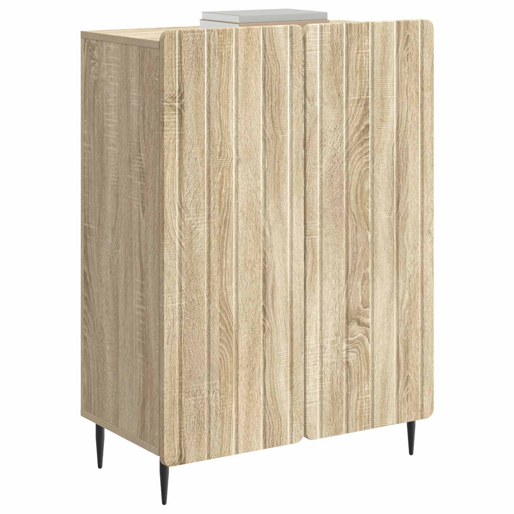 Sideboard Sonoma-Eiche 66 x 34,5 x 92 cm Holzwerkstoff