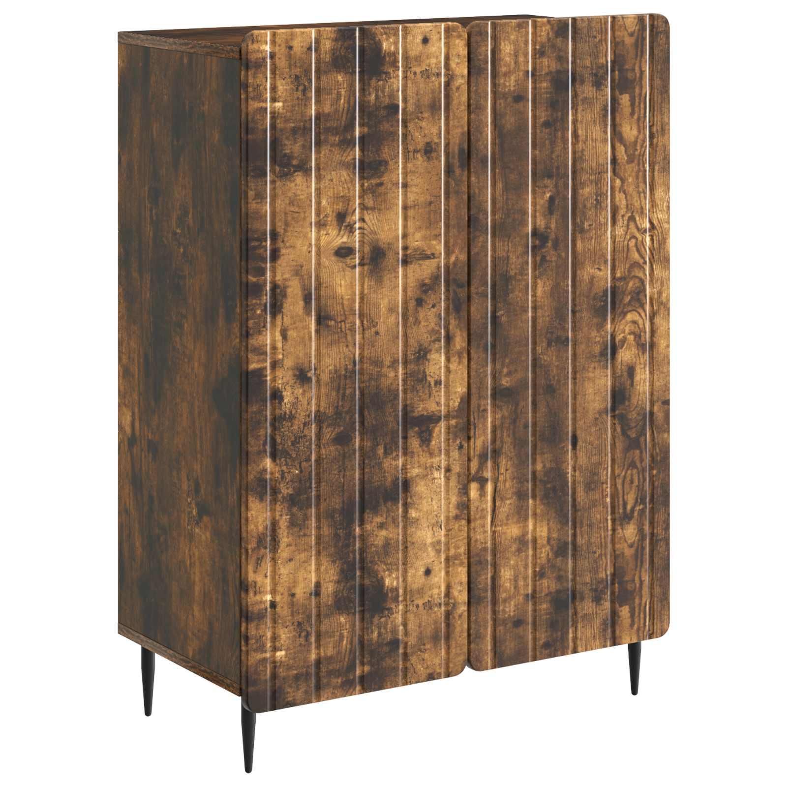 Sideboard Geräucherte Eiche 66 x 34,5 x 92 cm Holzwerkstoff