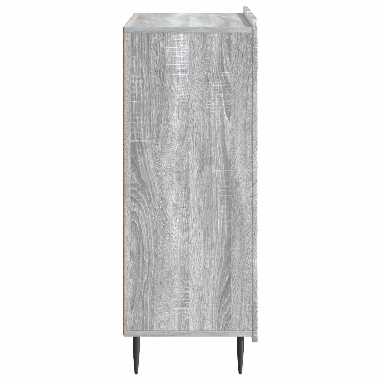 Sideboard Graues Sonoma 66 x 34,5 x 92 cm Holzwerkstoff