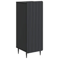 Sideboard Schwarz 34,5 x 33 x 92 cm Holzwerkstoff