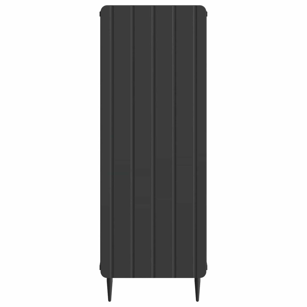 Sideboard Schwarz 34,5 x 33 x 92 cm Holzwerkstoff