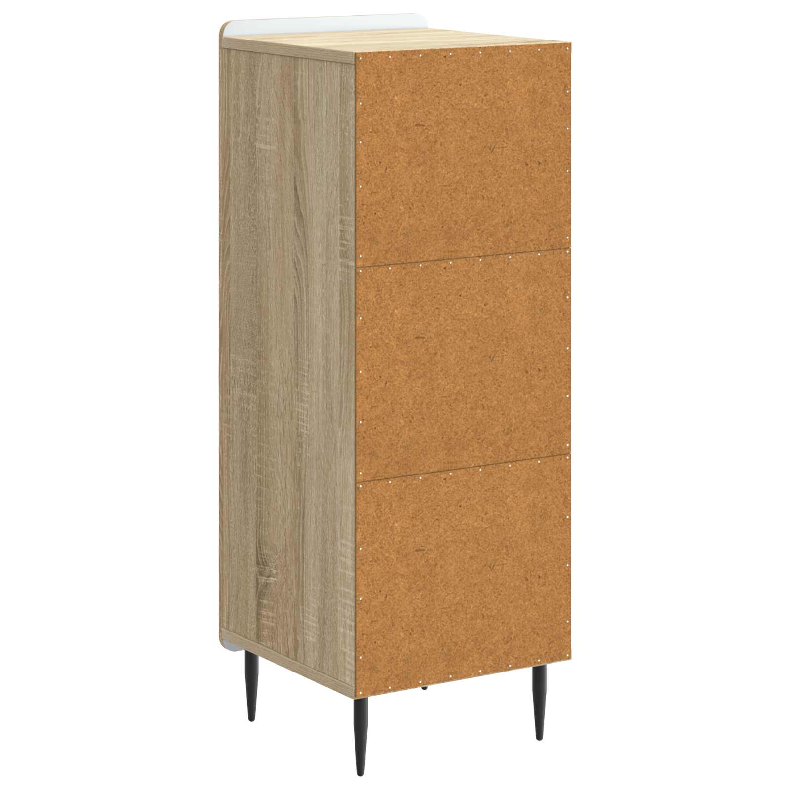 Sideboard Sonoma-Eiche 34,5 x 33 x 92 cm Holzwerkstoff