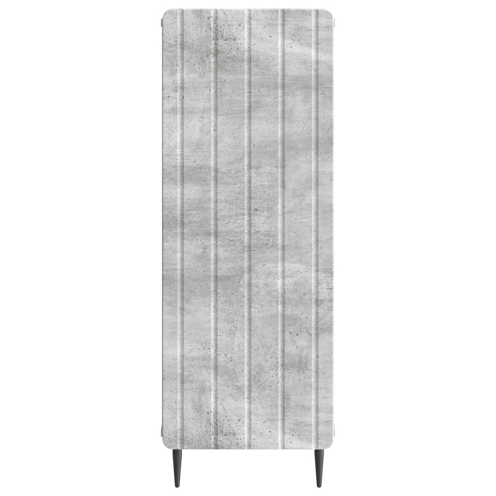 Sideboard Betongrau 34,5 x 33 x 92 cm Holzwerkstoff