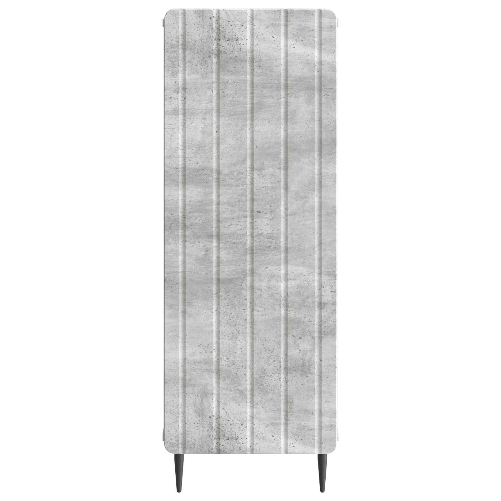 Sideboard Betongrau 34,5 x 33 x 92 cm Holzwerkstoff