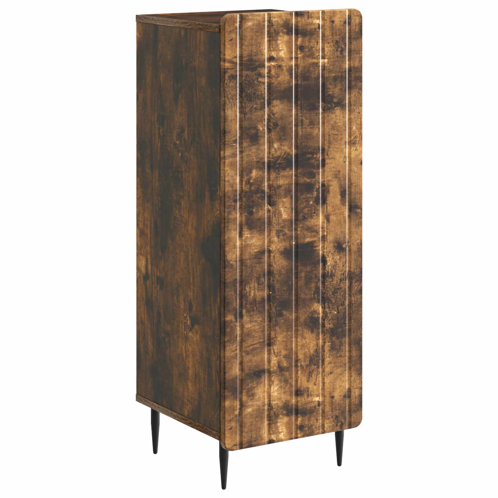 Sideboard Geräucherte Eiche 34,5 x 33 x 92 cm Holzwerkstoff