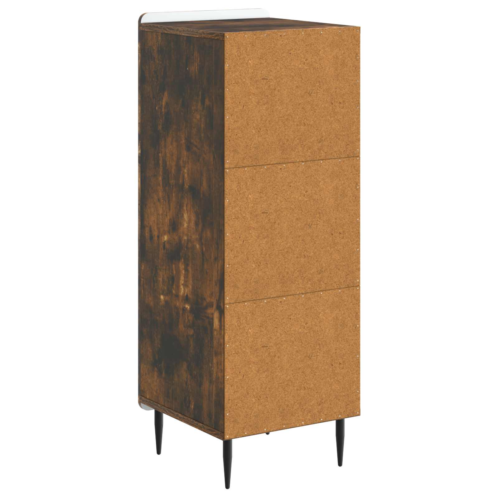 Sideboard Geräucherte Eiche 34,5 x 33 x 92 cm Holzwerkstoff