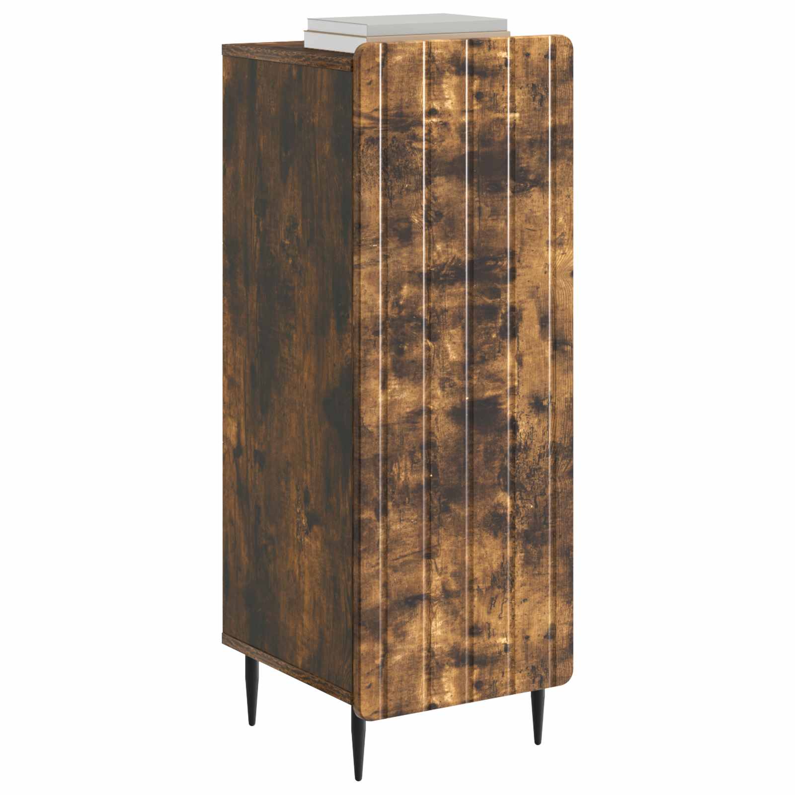 Sideboard Geräucherte Eiche 34,5 x 33 x 92 cm Holzwerkstoff