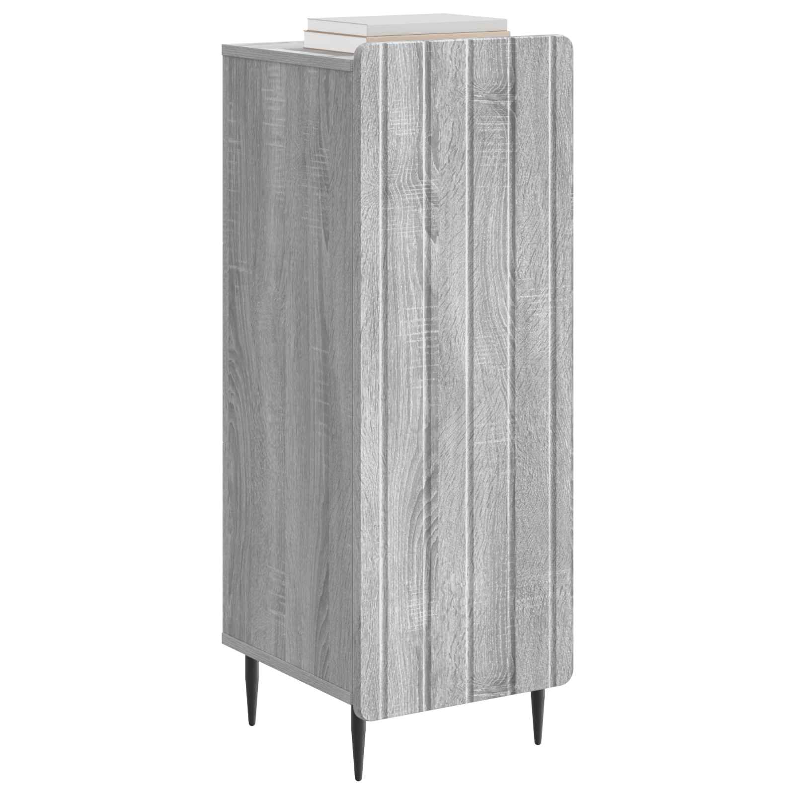 Sideboard Graues Sonoma 34,5 x 33 x 92 cm Holzwerkstoff