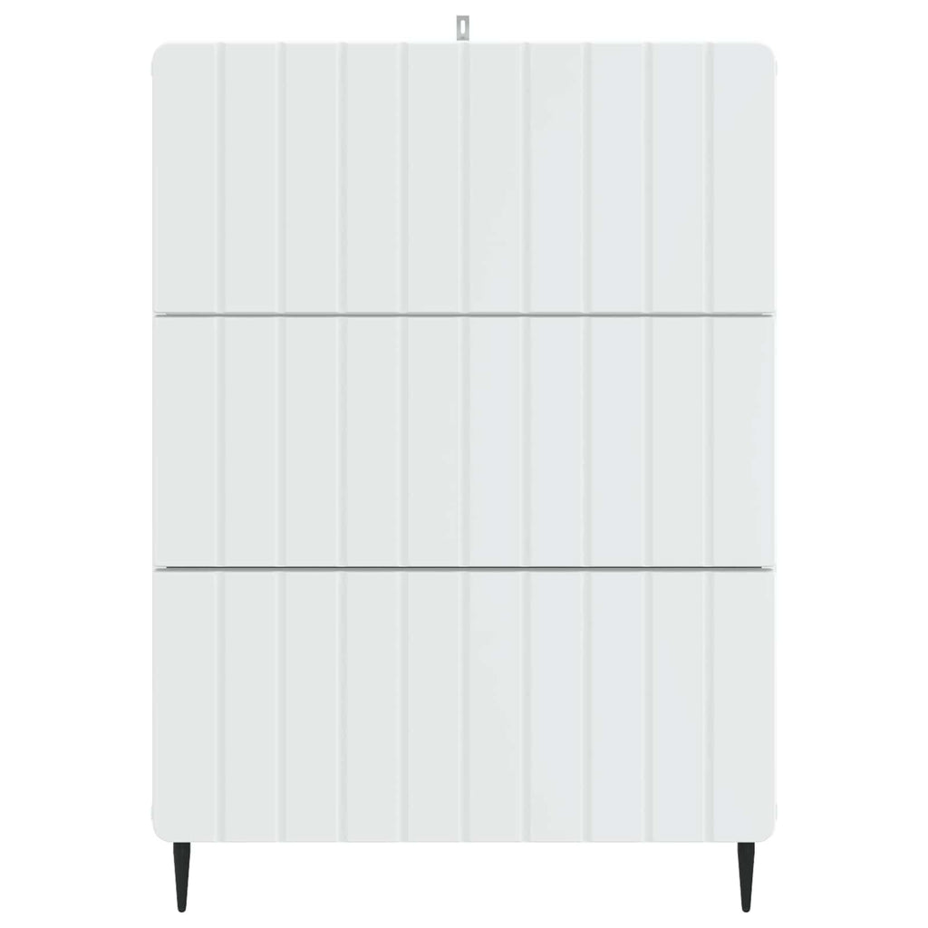 Schubladenschrank Weiß 66 x 34,5 x 92 cm Holzwerkstoff