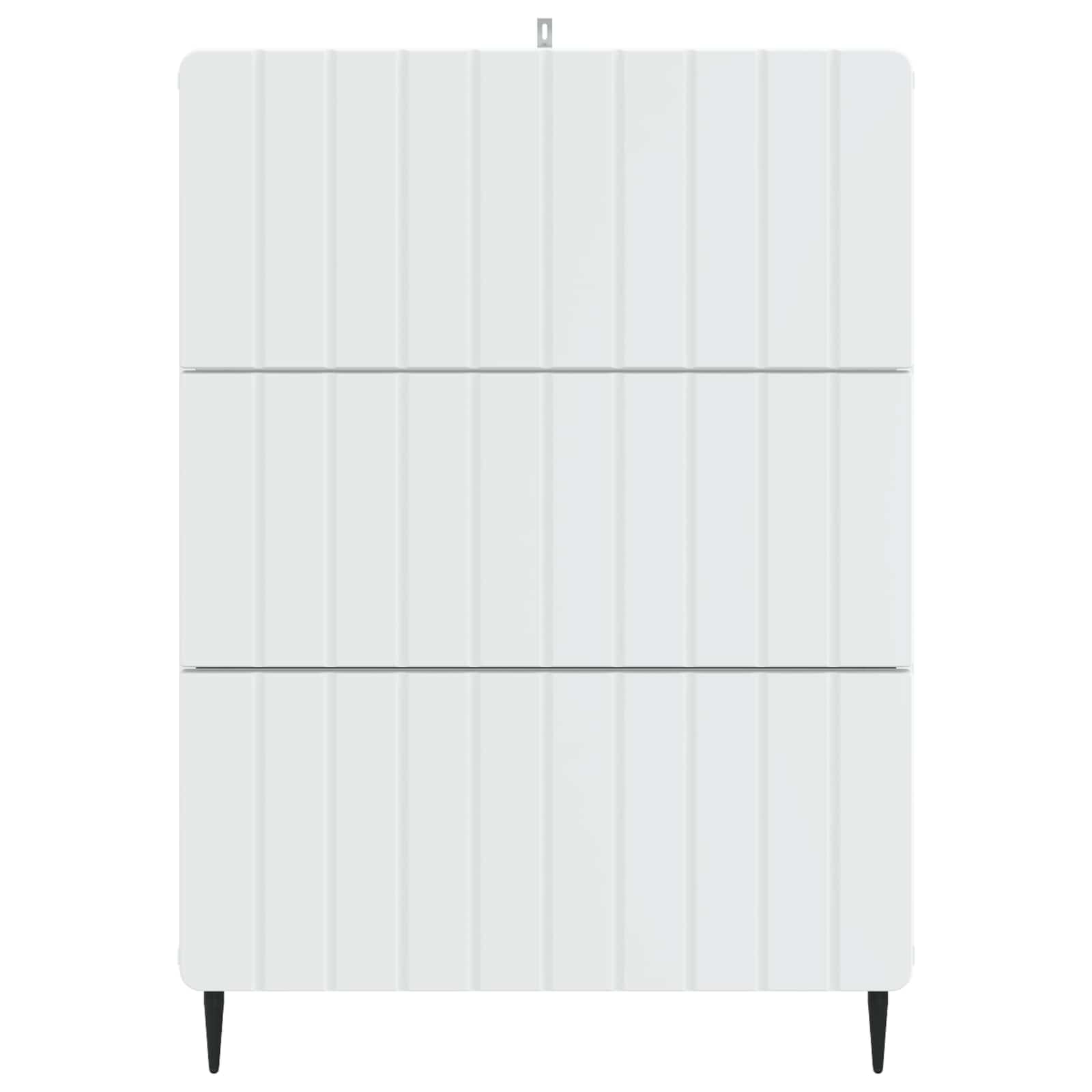 Schubladenschrank Weiß 66 x 34,5 x 92 cm Holzwerkstoff