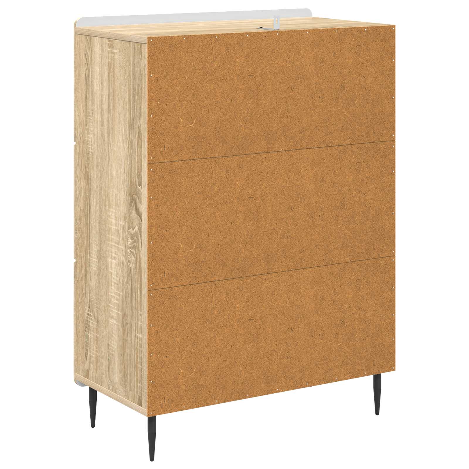 Schubladenschrank Sonoma-Eiche 66 x 34,5 x 92 cm Holzwerkstoff