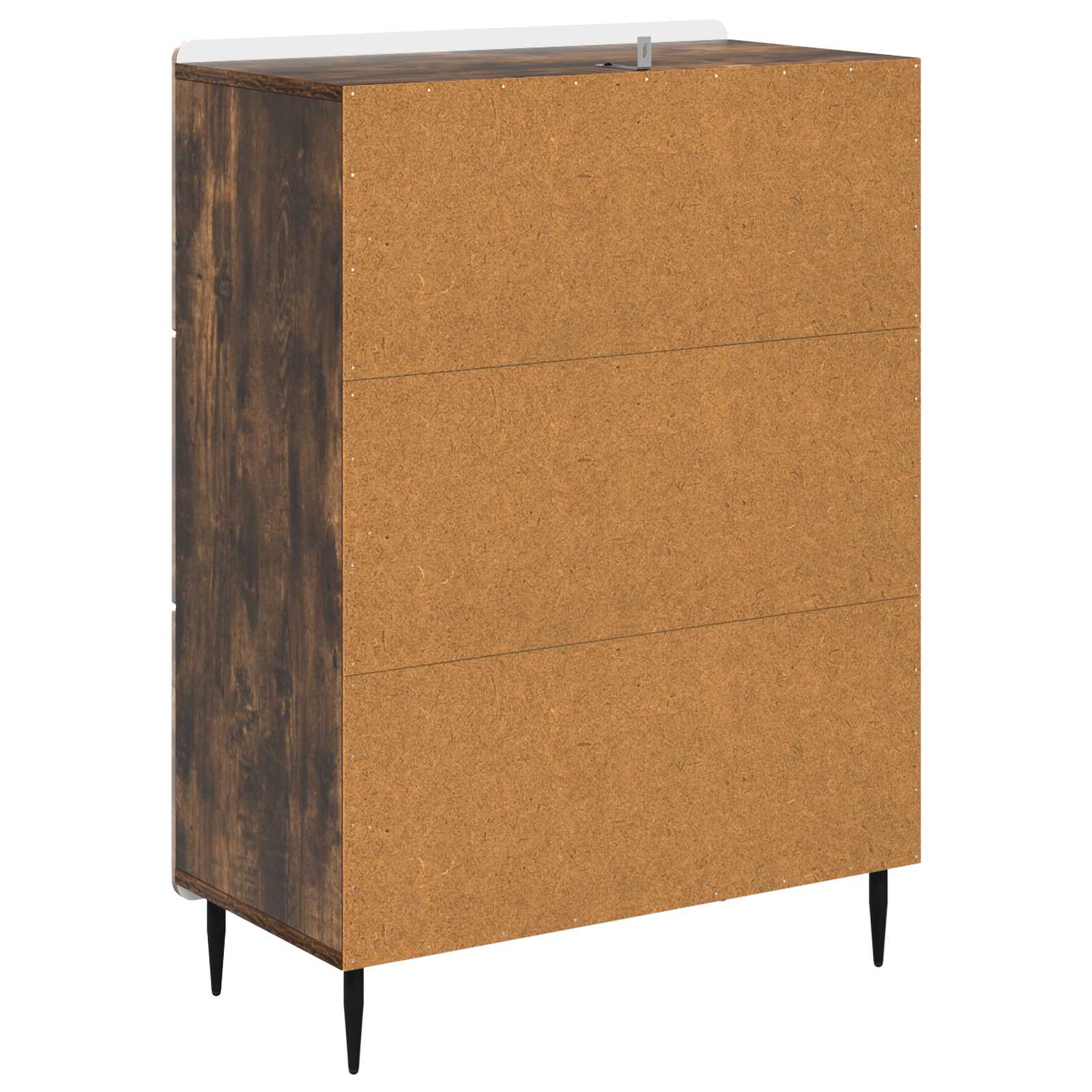 Schubladenschrank Geräucherte Eiche 66 x 34,5 x 92 cm