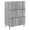 Schubladenschrank Graues Sonoma 66 x 34,5 x 92 cm Holzwerkstoff