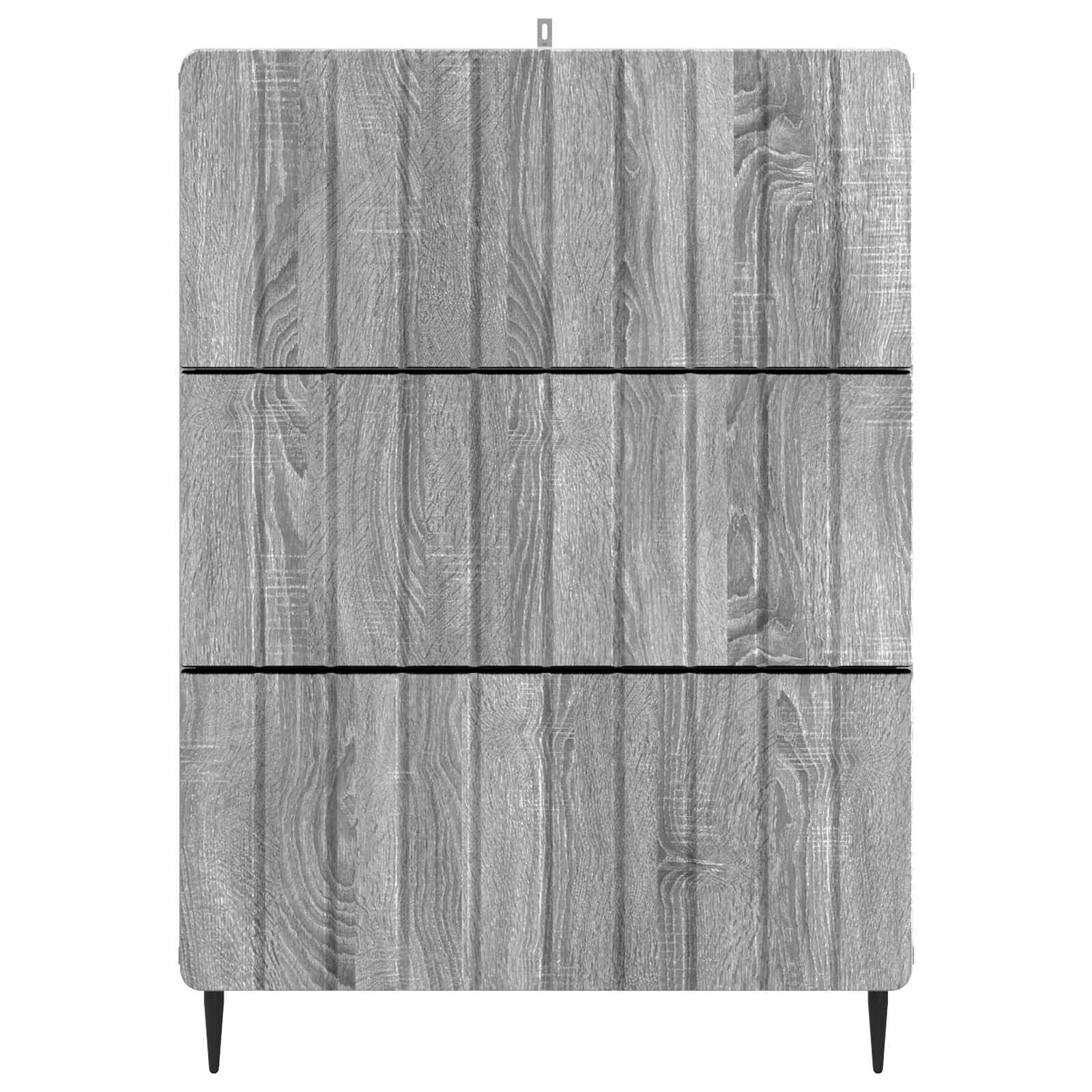 Schubladenschrank Graues Sonoma 66 x 34,5 x 92 cm Holzwerkstoff