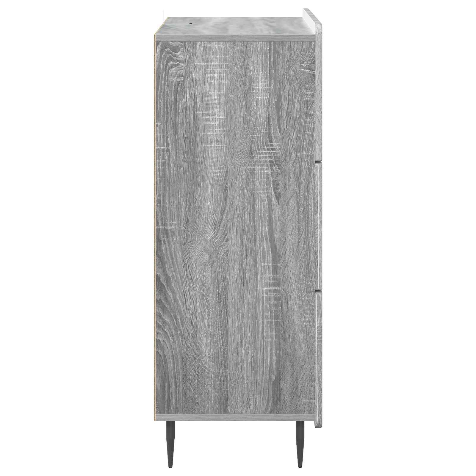 Schubladenschrank Graues Sonoma 66 x 34,5 x 92 cm Holzwerkstoff