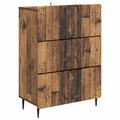 Schubladenschrank Altholz 66 x 34,5 x 92 cm Holzwerkstoff