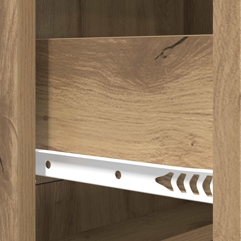 Schubladenschrank Artisan-Eiche 66 x 34,5 x 92 cm Holzwerkstoff