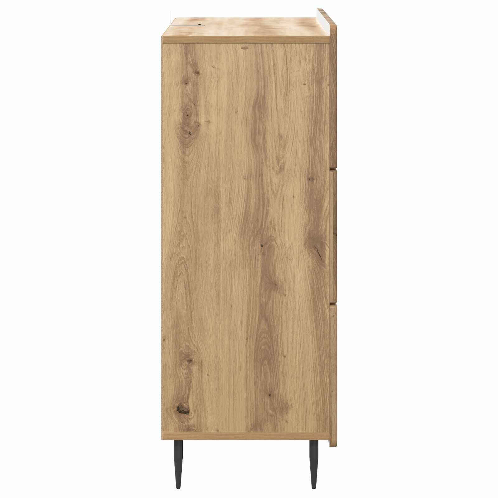 Schubladenschrank Artisan-Eiche 66 x 34,5 x 92 cm Holzwerkstoff