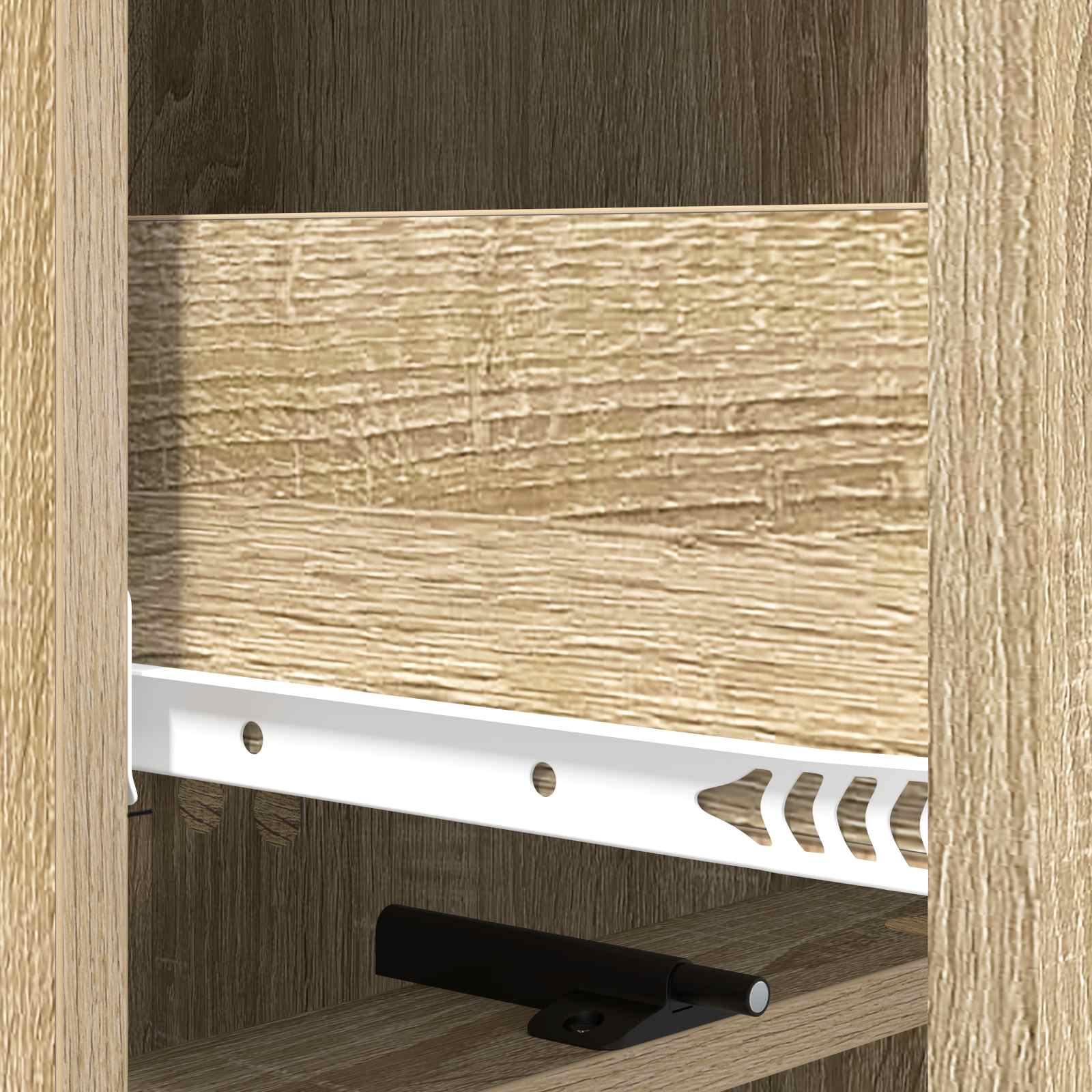 Schubladenschrank Sonoma-Eiche 33 x 34,5 x 92 cm Holzwerkstoff