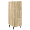 Schubladenschrank Sonoma-Eiche 33 x 34,5 x 92 cm Holzwerkstoff