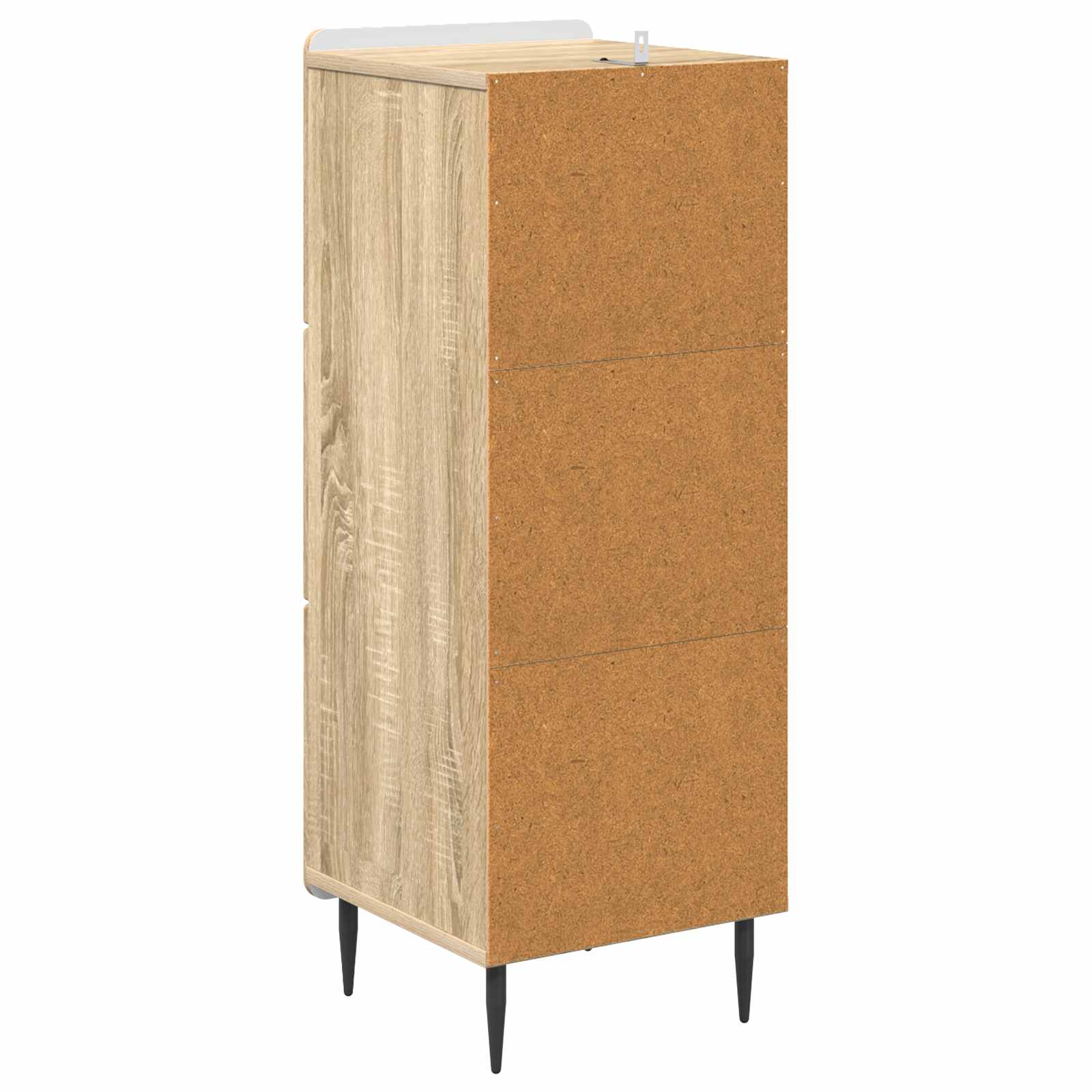 Schubladenschrank Sonoma-Eiche 33 x 34,5 x 92 cm Holzwerkstoff