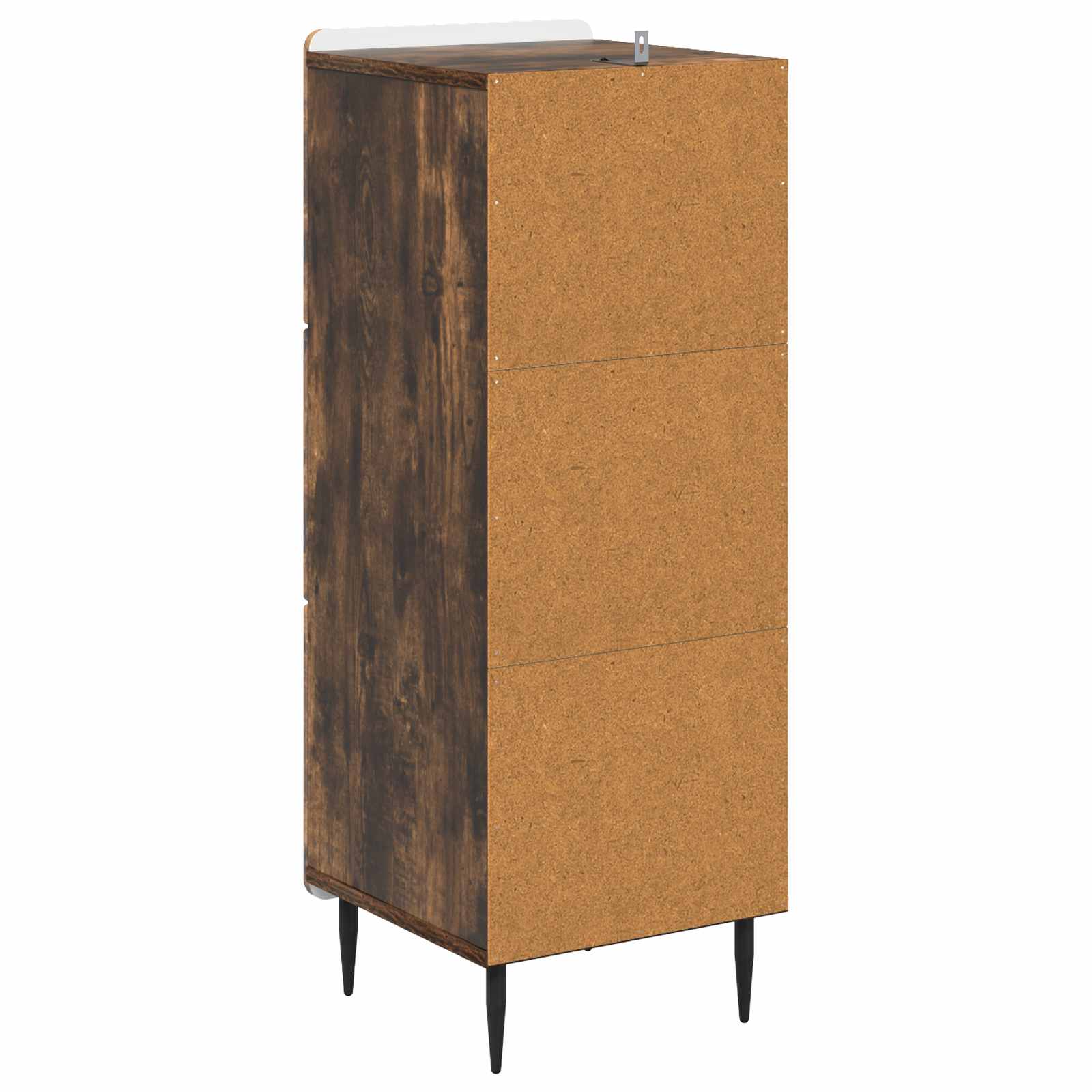 Schubladenschrank Geräucherte Eiche 33 x 34,5 x 92 cm