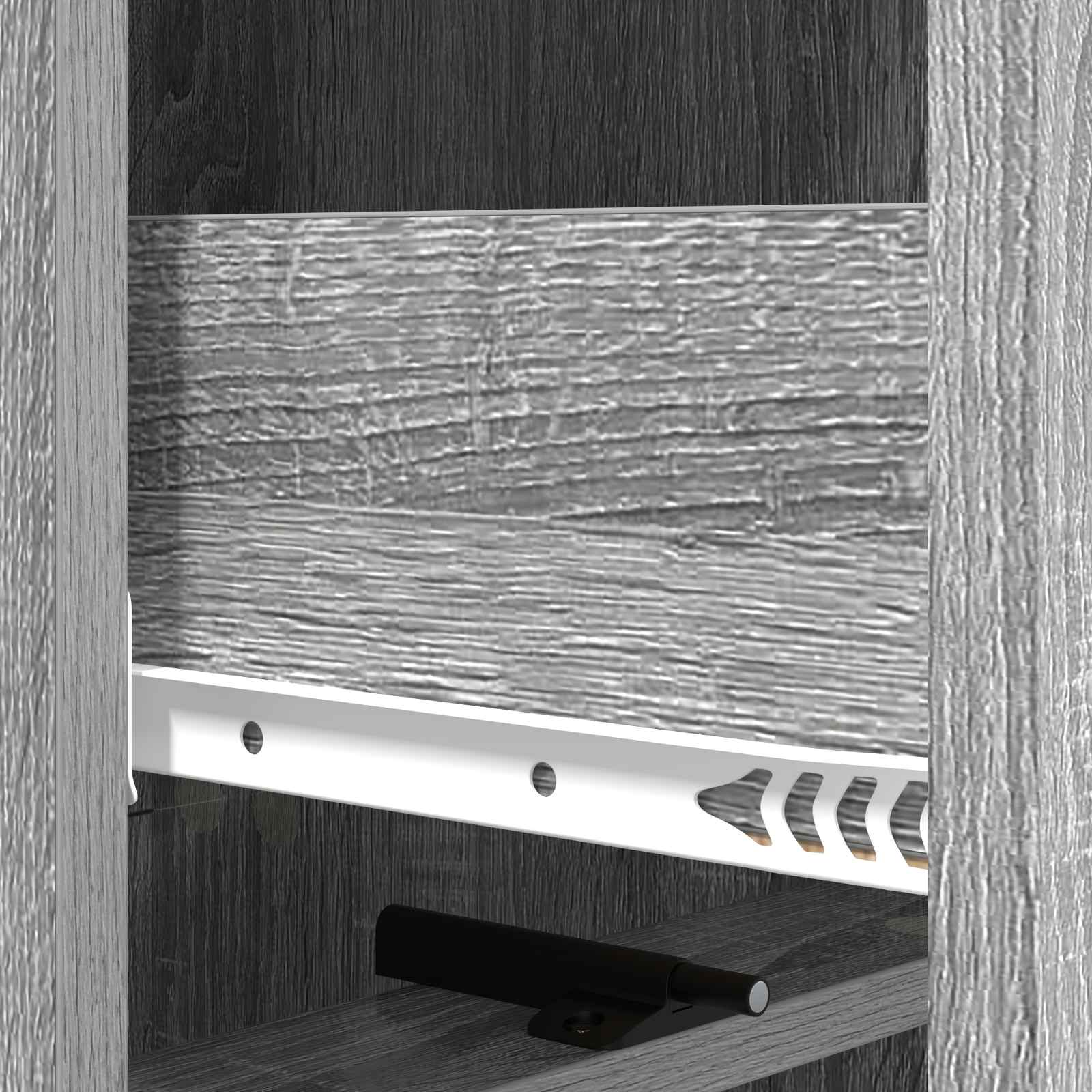 Schubladenschrank Graues Sonoma 33 x 34,5 x 92 cm Holzwerkstoff