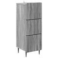 Schubladenschrank Graues Sonoma 33 x 34,5 x 92 cm Holzwerkstoff