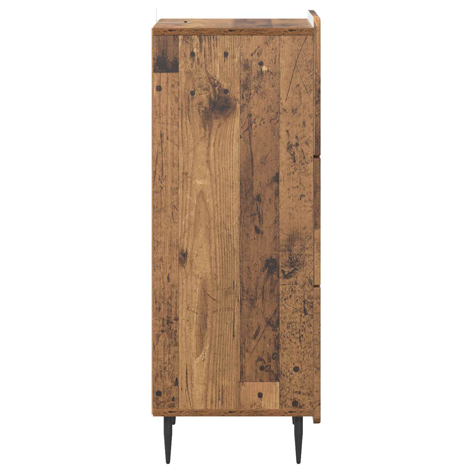 Schubladenschrank Altholz 33 x 34,5 x 92 cm Holzwerkstoff
