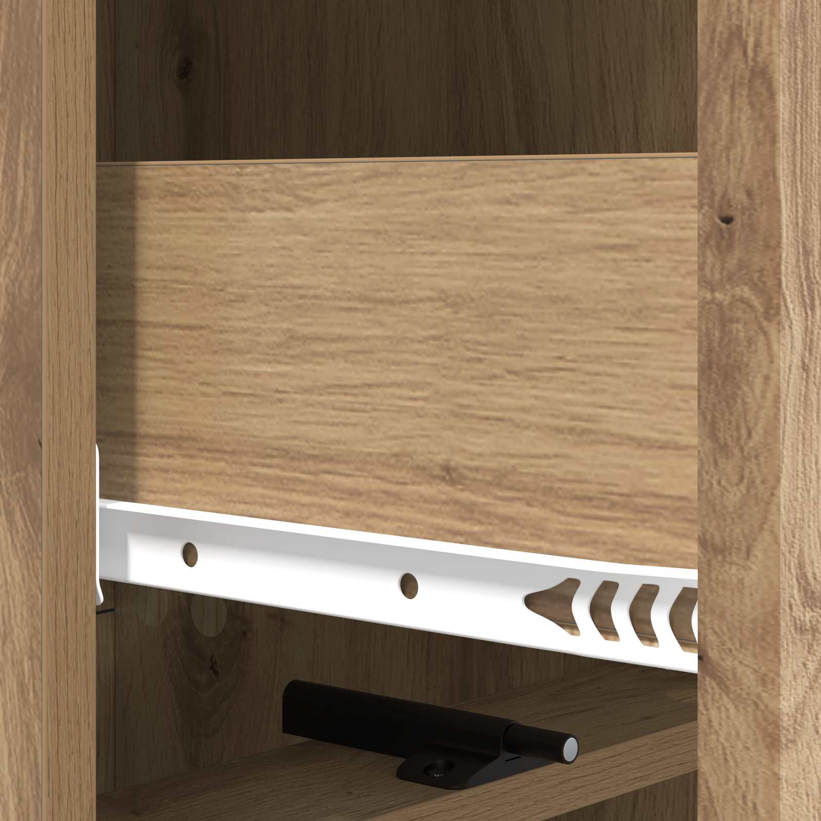 Schubladenschrank Artisan-Eiche 33 x 34,5 x 92 cm Holzwerkstoff