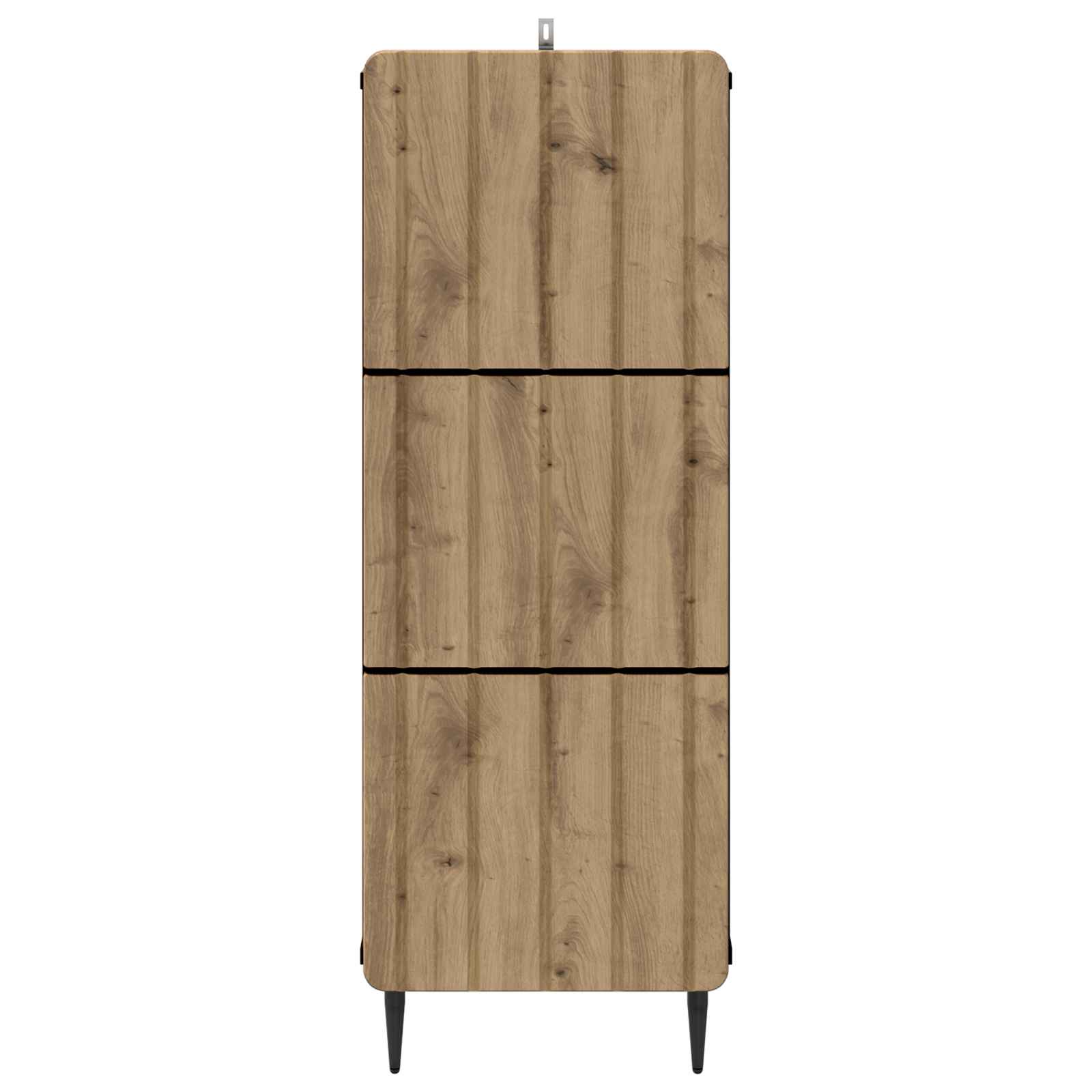 Schubladenschrank Artisan-Eiche 33 x 34,5 x 92 cm Holzwerkstoff