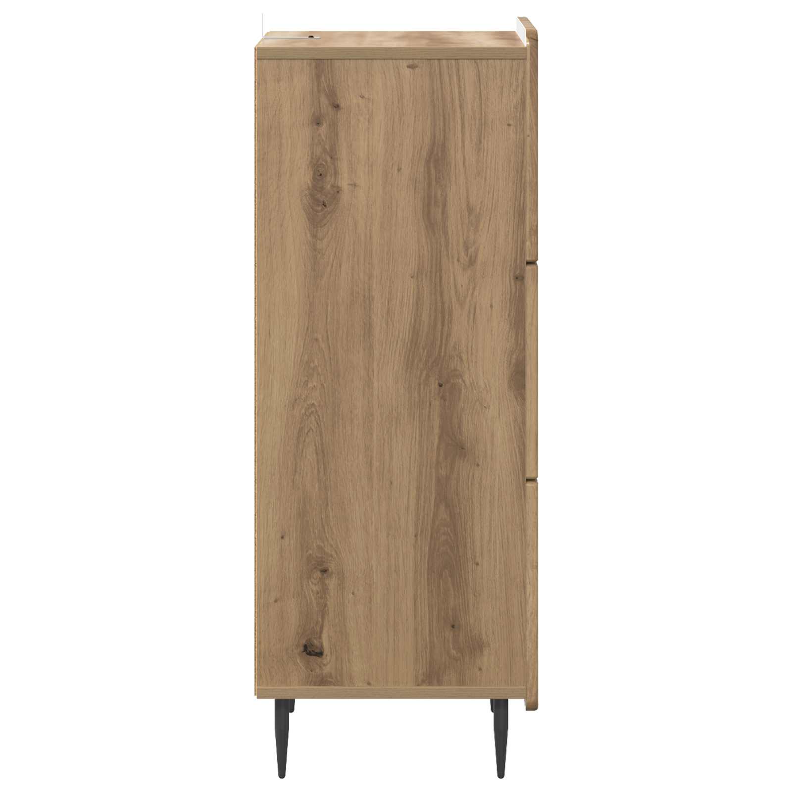 Schubladenschrank Artisan-Eiche 33 x 34,5 x 92 cm Holzwerkstoff