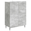 Sideboard Betongrau 66 x 34,5 x 91,5 cm Holzwerkstoff