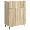 Sideboard Sonoma-Eiche 66 x 34,5 x 92 cm Holzwerkstoff