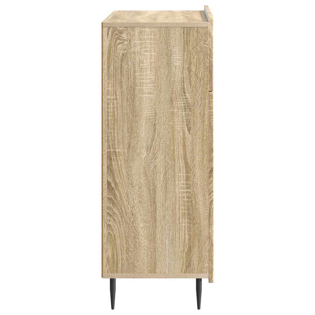 Sideboard Sonoma-Eiche 66 x 34,5 x 92 cm Holzwerkstoff