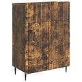 Sideboard Geräucherte Eiche 66 x 34,5 x 92 cm Holzwerkstoff