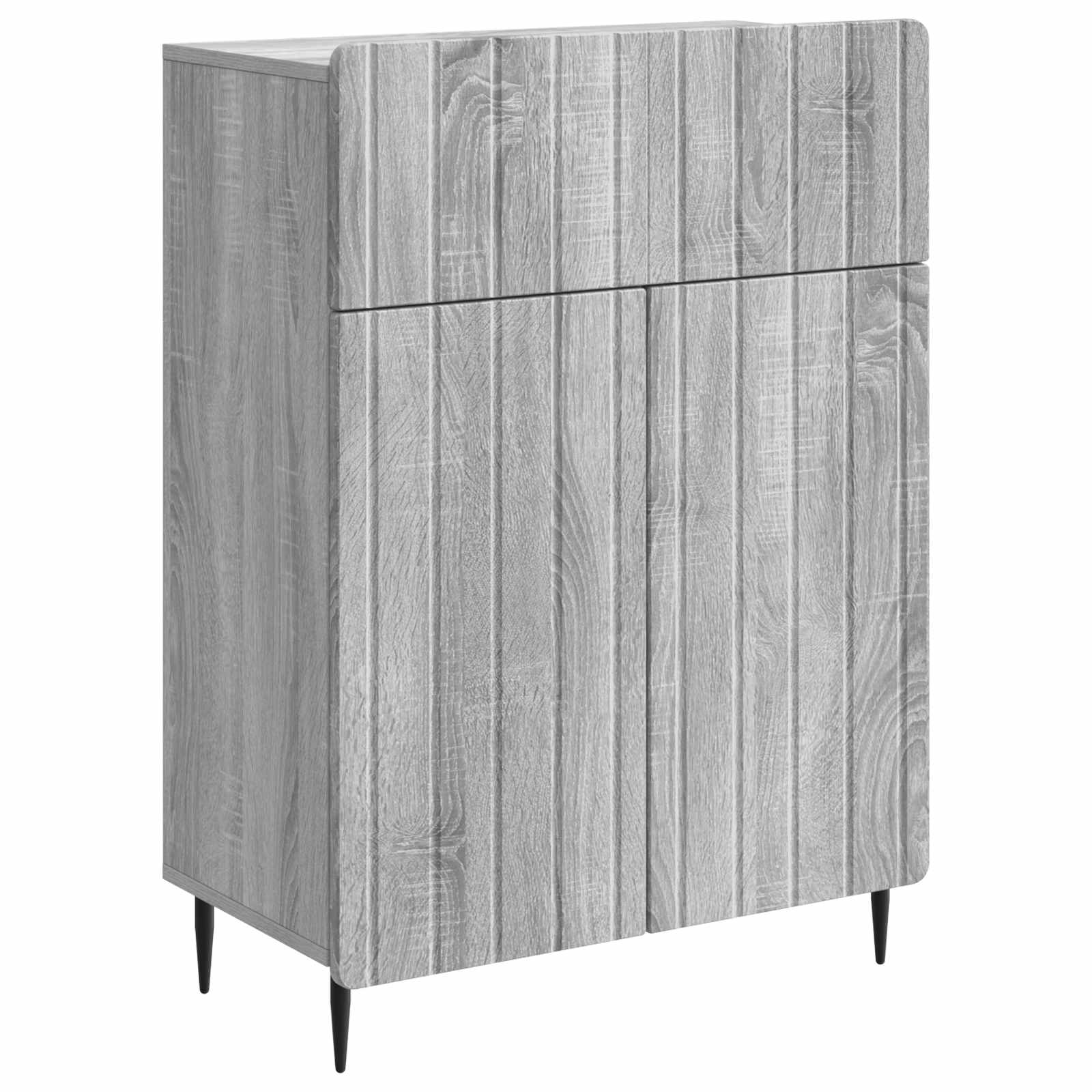 Sideboard Graues Sonoma 66 x 34,5 x 92 cm Holzwerkstoff