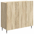 Sideboard Sonoma-Eiche 89 x 34,5 x 82 cm Holzwerkstoff