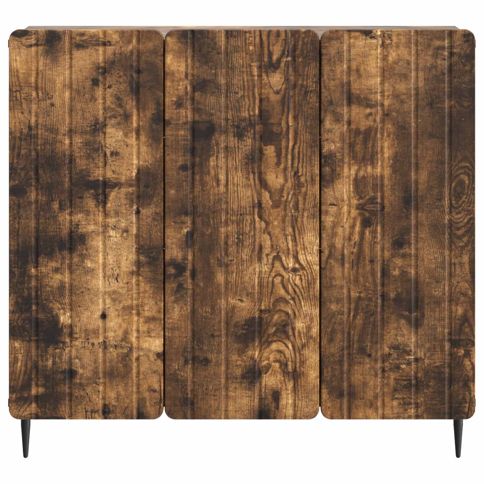 Sideboard Geräucherte Eiche 89 x 34,5 x 82 cm Holzwerkstoff