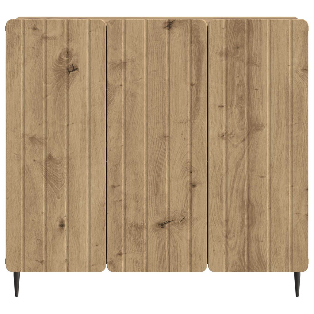 Sideboard Artisan-Eiche 89 x 34,5 x 82 cm Holzwerkstoff