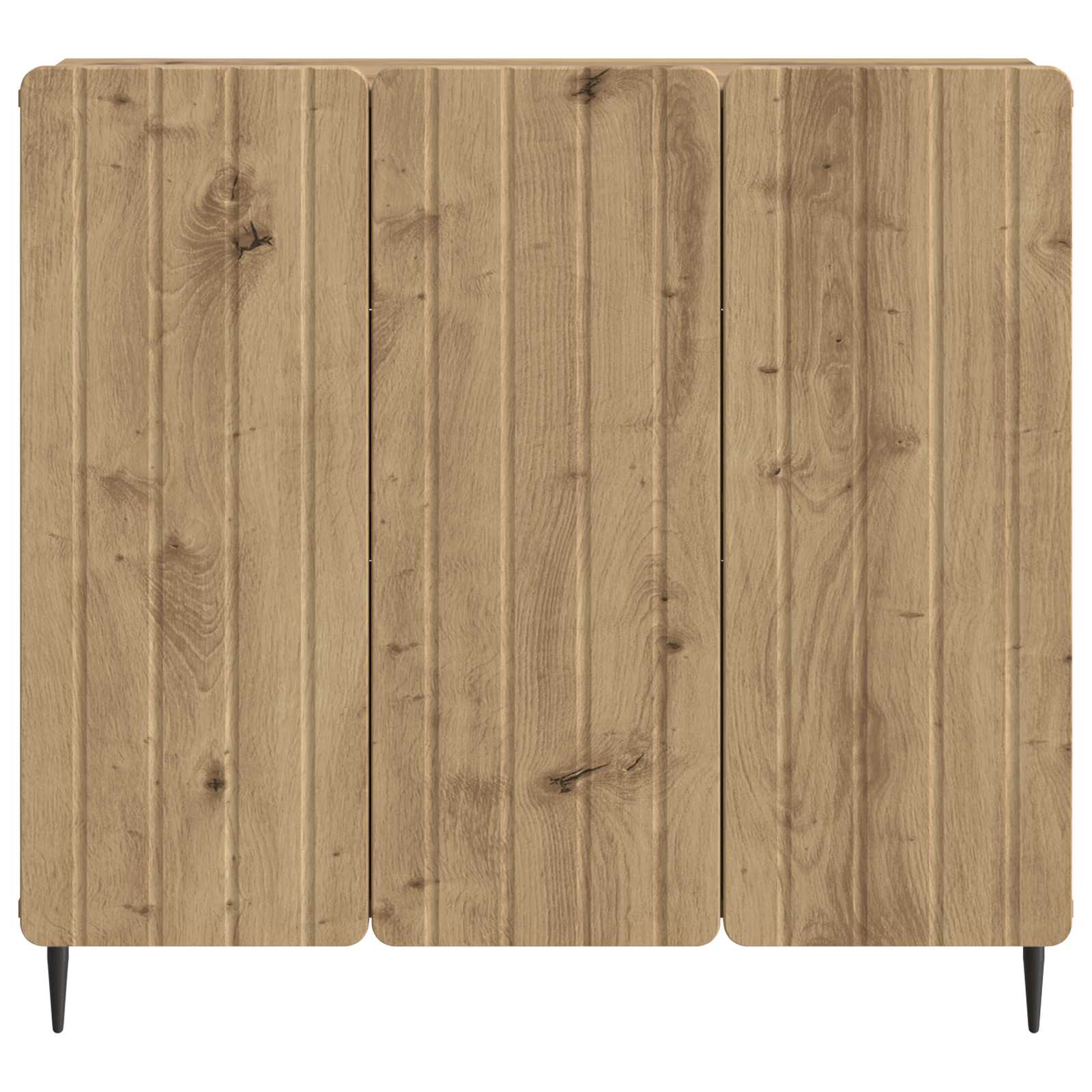 Sideboard Artisan-Eiche 89 x 34,5 x 82 cm Holzwerkstoff