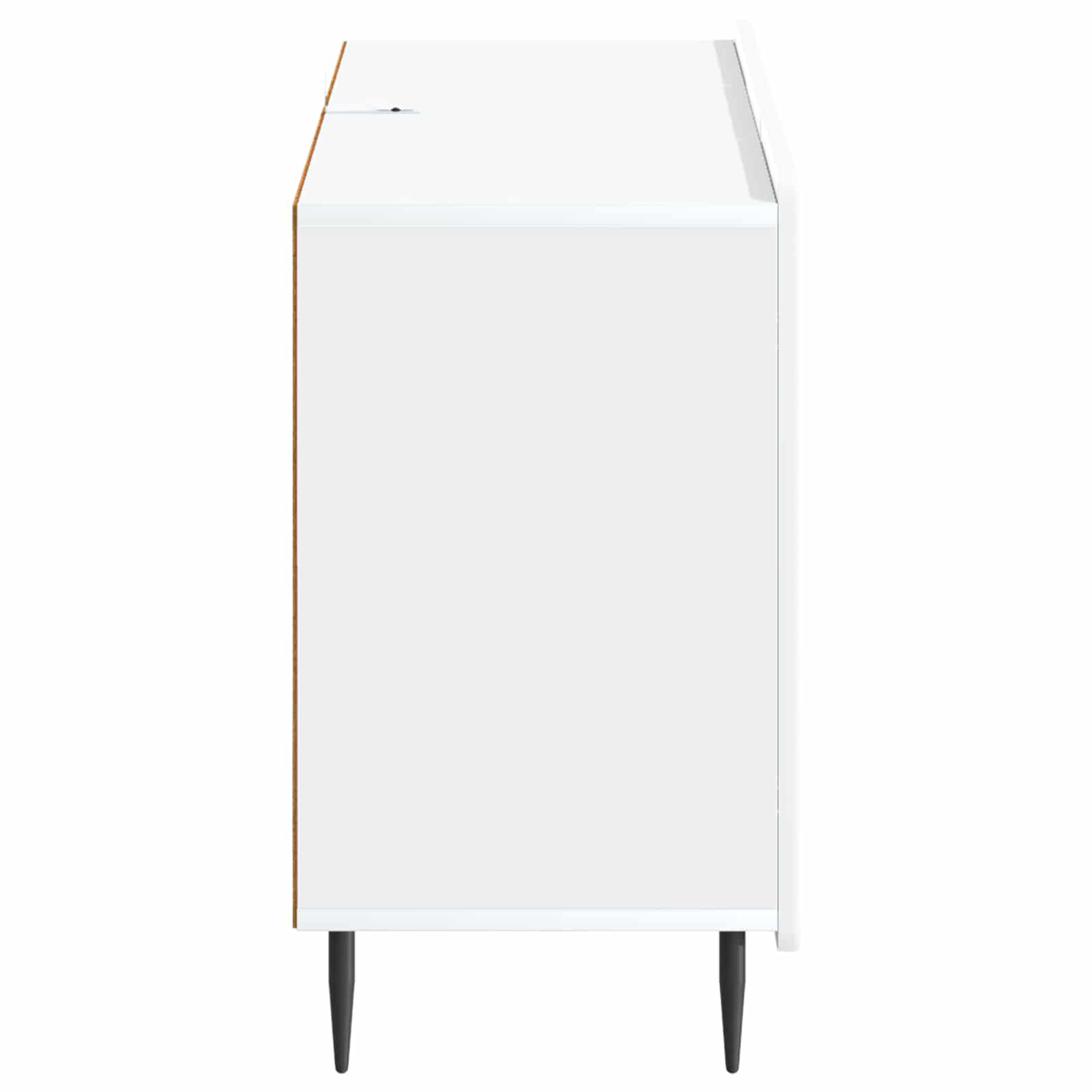 Sideboard mit Schubladen Weiß 89 x 34,5 x 62 cm Holzwerkstoff