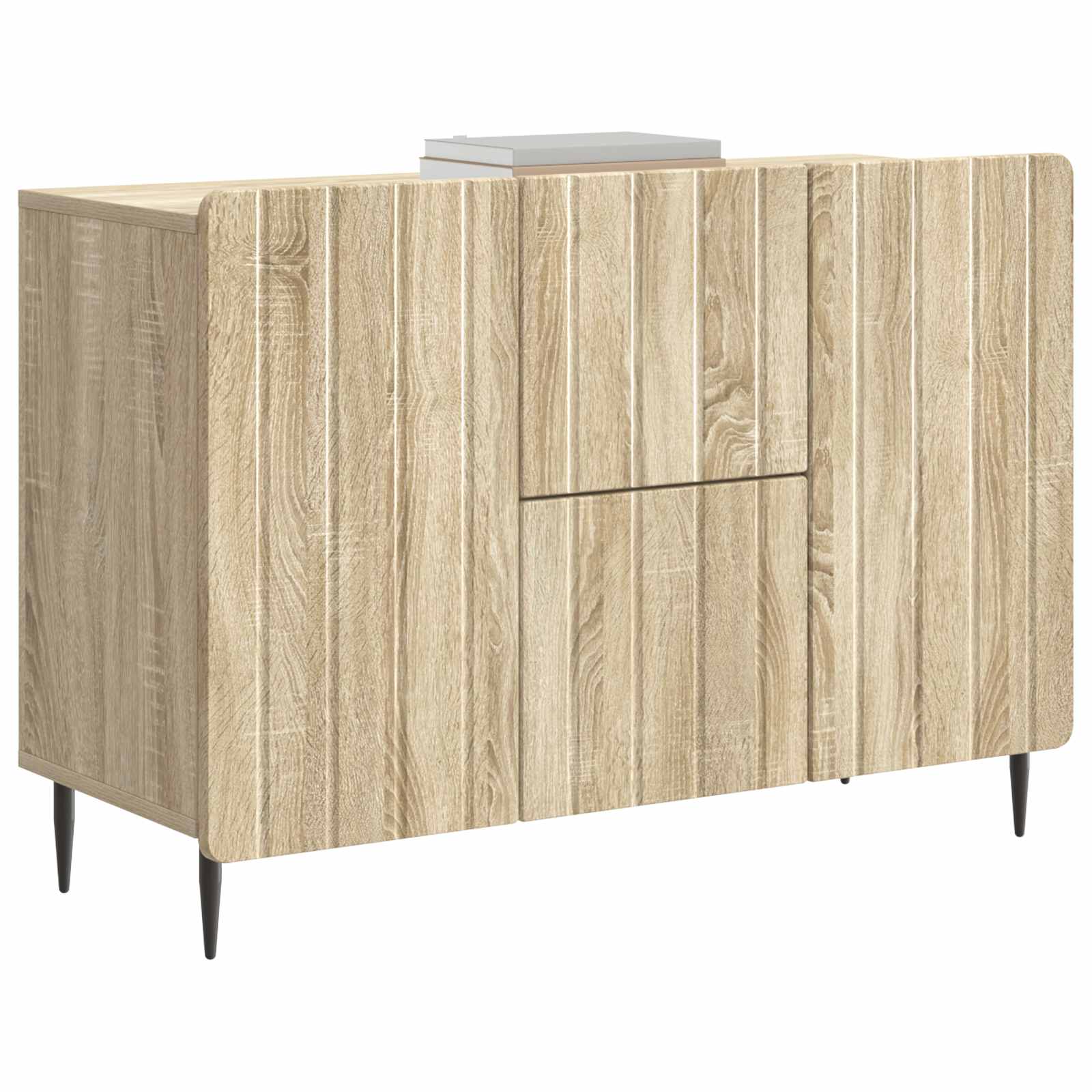 Sideboard Sonoma-Eiche 89 x 34,5 x 62 cm Holzwerkstoff