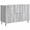 Sideboard Graues Sonoma 89 x 34,5 x 62 cm Holzwerkstoff