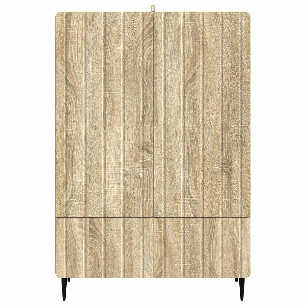 Sideboard Sonoma-Eiche 66 x 34,5 x 97 cm Holzwerkstoff