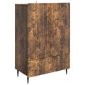 Sideboard Geräucherte Eiche 66 x 34,5 x 97 cm Holzwerkstoff
