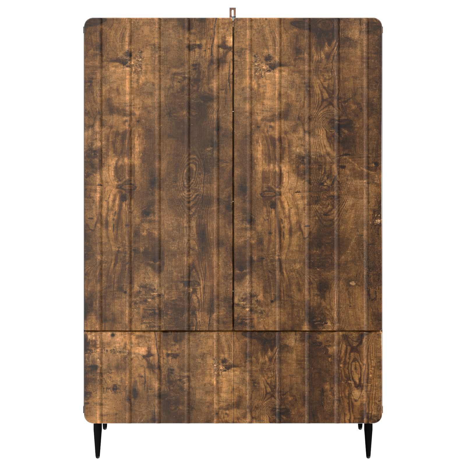 Sideboard Geräucherte Eiche 66 x 34,5 x 97 cm Holzwerkstoff