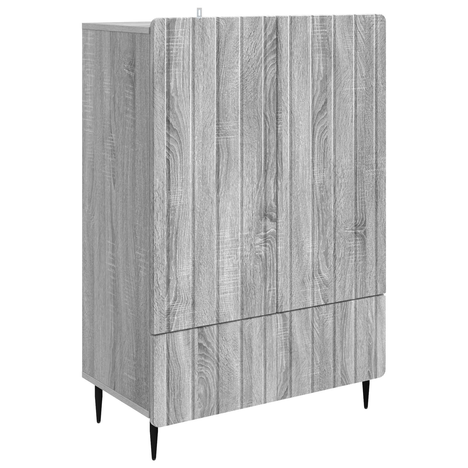 Sideboard Graues Sonoma 66 x 34,5 x 97 cm Holzwerkstoff