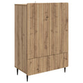 Sideboard Artisan-Eiche 66 x 34,5 x 97 cm Holzwerkstoff