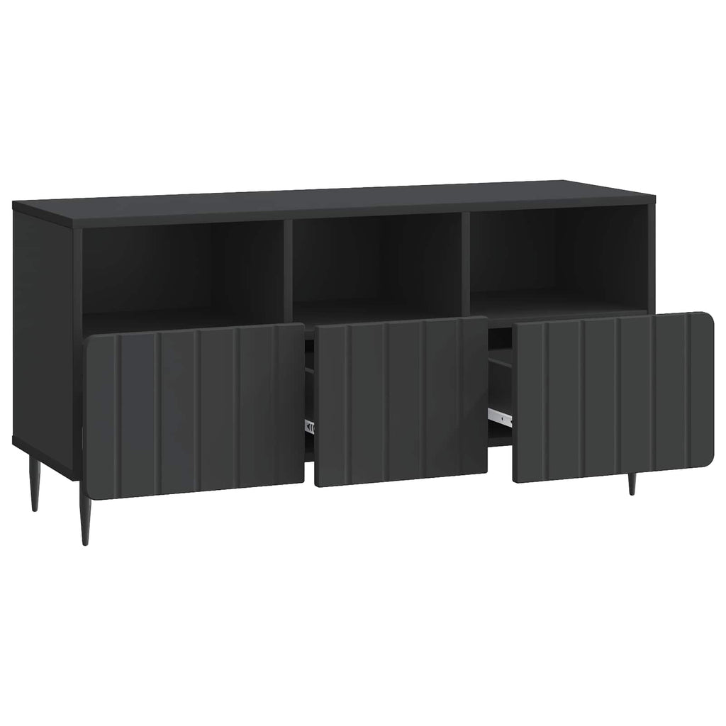 TV-Schränk Schwarz 102 x 34,5 x 50 cm Holzwerkstoff